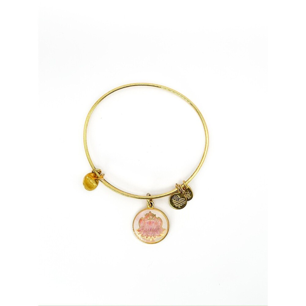 Alex and Ani Art Infusion Lotus Peace Petals Expandable Bracelet